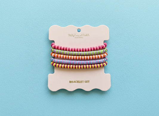 Bracelet Set - Leah Colorful