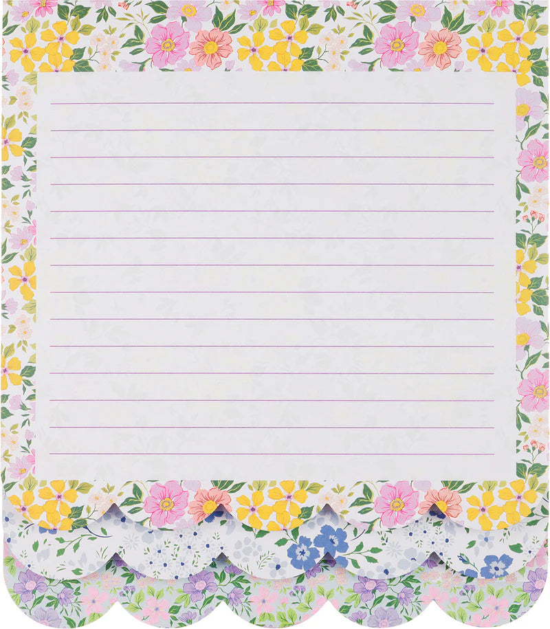 Layered Notepad - Floral