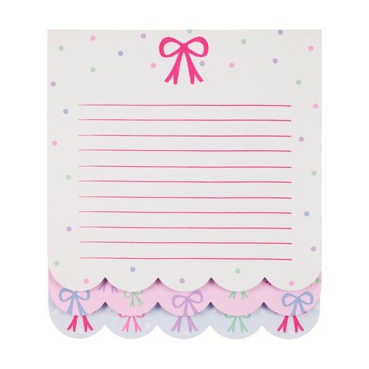 Layered Notepad - Bows