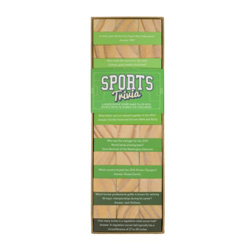 Trivia Block Tower -  Sports