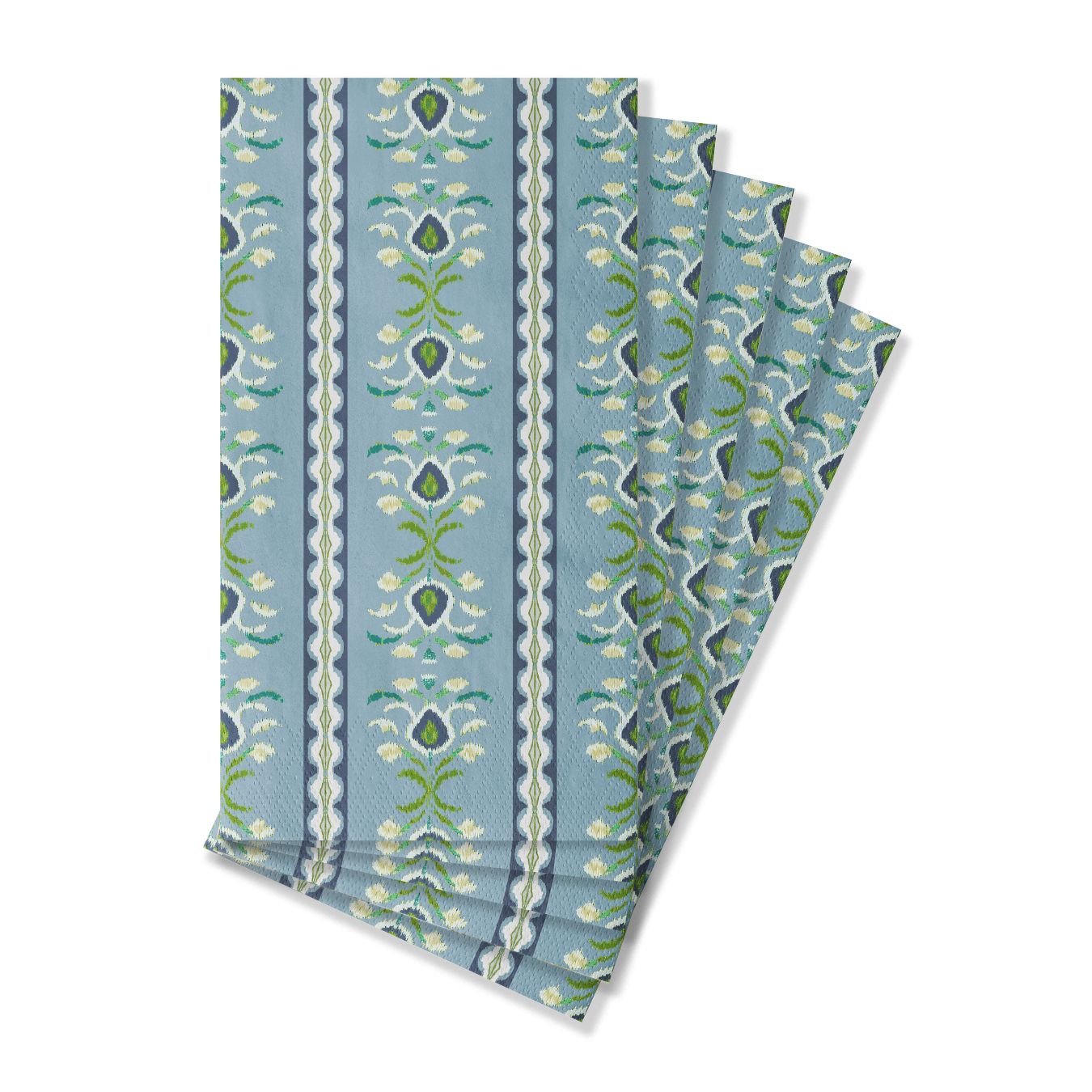 Guest Towels - Rosemary Stripe French Blue