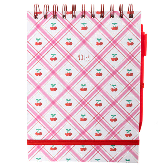 Notes Cherries Task Pad with Pen