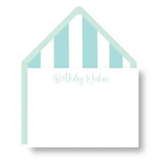 Letterpress Boxed Notes - Pool Birthday Wishes
