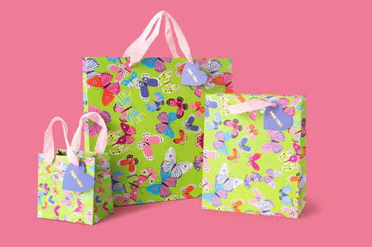 Butterflies Gift Bag L