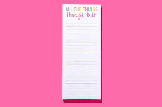 List Pad - All The Things