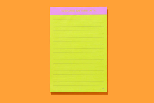 List Pad - Teacher