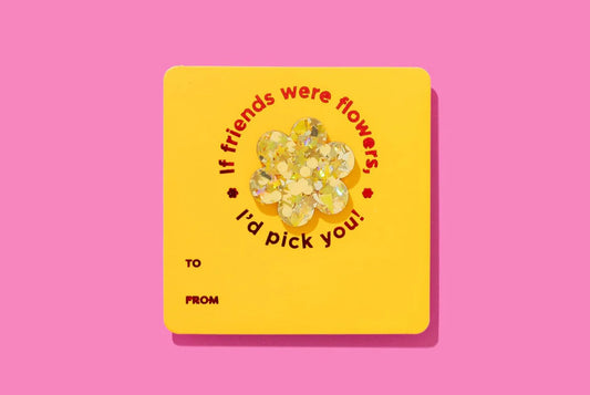 Pin Card - Flower Confetti