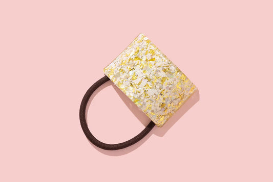 Ponytail Cuff - Pearl Confetti