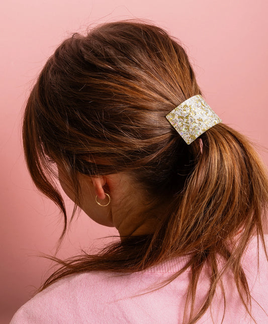 Ponytail Cuff - Pearl Confetti