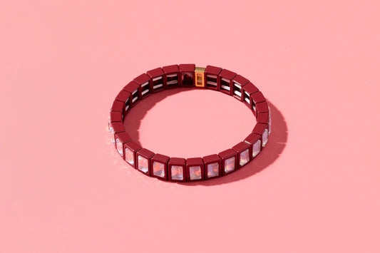 Bracelet - Penelope Maroon