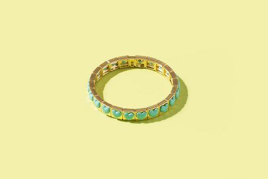 Bracelet - Hartley Gold and Turquoise