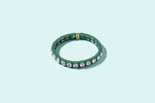 Bracelet - Zoe Green and Pink