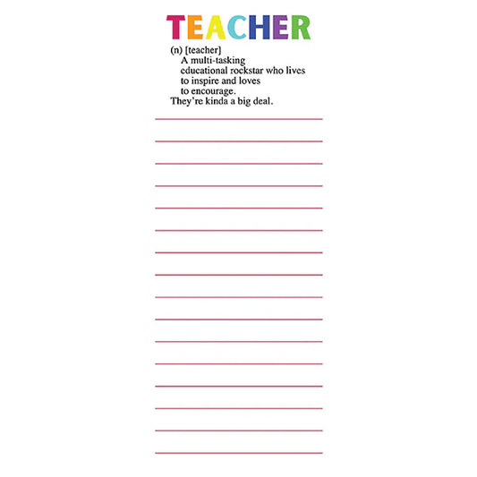 Notepad - Teacher