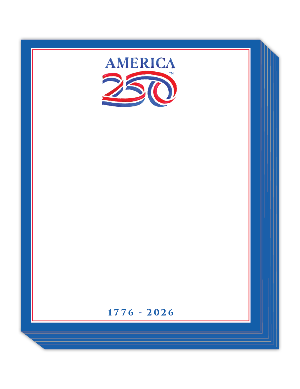 Short Stack Pad - America 250th Logo