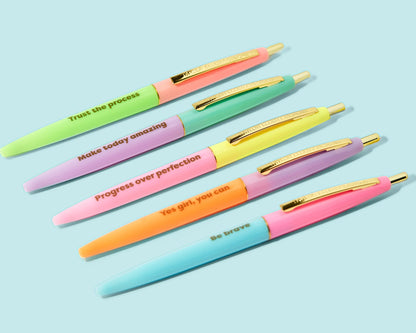 Happy Pens - Set of 5