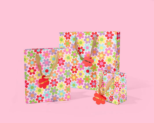 Flower Power Gift Bag - Large