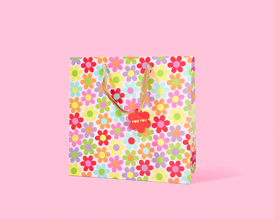 Flower Power Gift Bag - Large