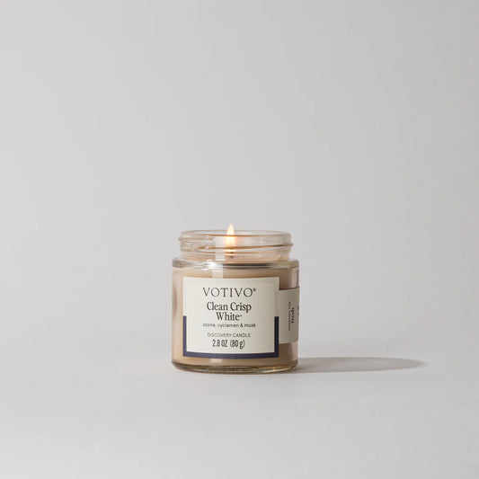 Discovery Jar - Clean Crisp White