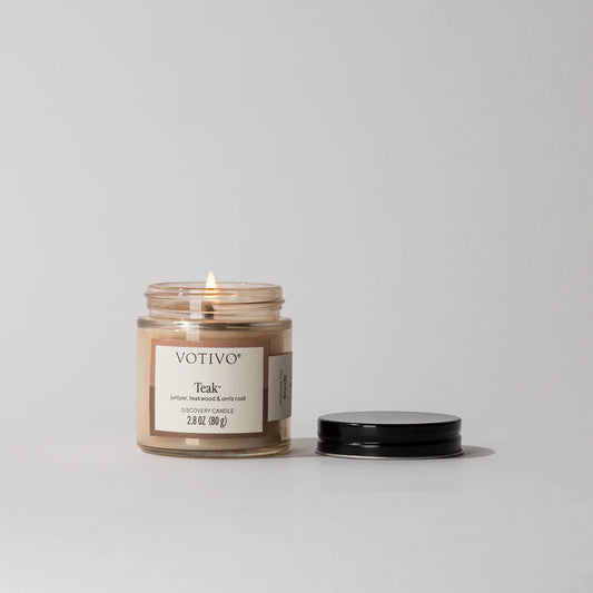 Discovery Jar Candle - Teak