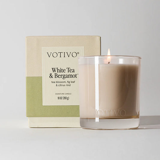 Signature Candle - White Tea & Bergamot