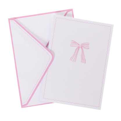 Boxed Cards - Pink Bow