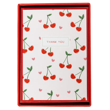 Boxed Cards - Sweet Notes Cherries