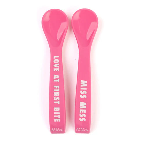 Spoon Set - Love First Bite Miss Mess