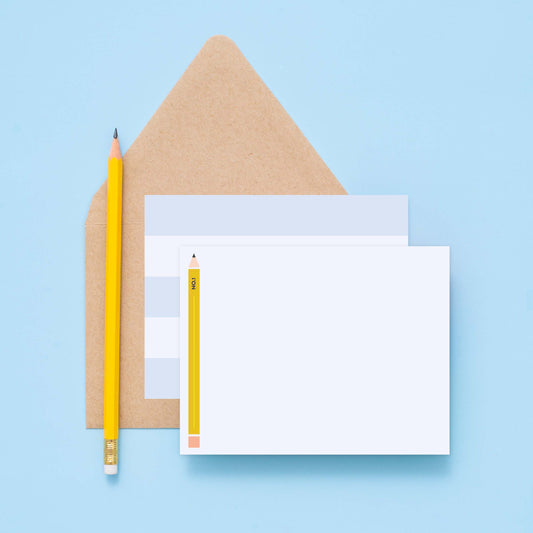 Boxed Notes - Teacher Pencil