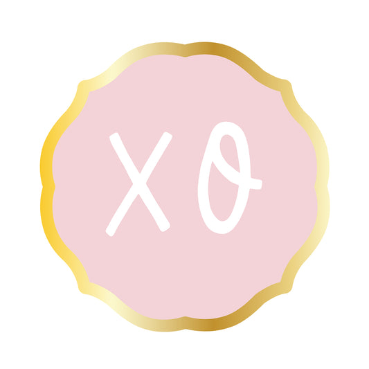 Salad Plates Foil - XOXO