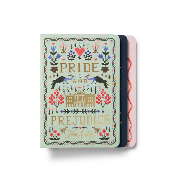 Assorted Notebooks Set of 3 - Jane Austen