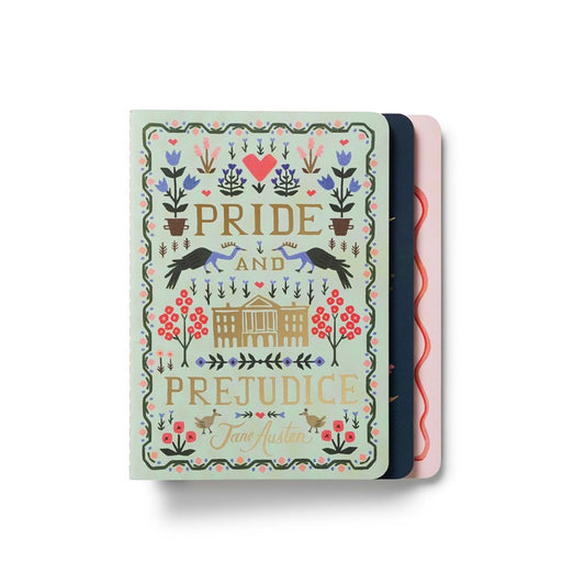 Assorted Notebooks Set of 3 - Jane Austen