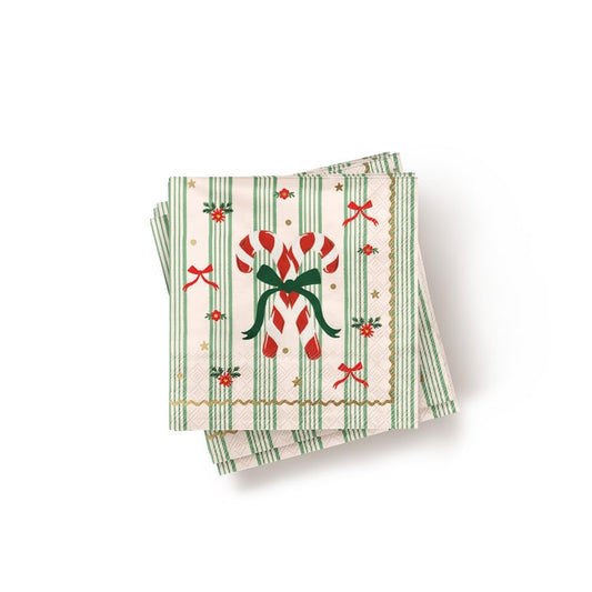 Cocktail Napkins - Holly Jolly