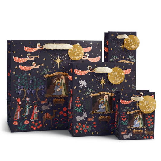 Medium Gift Bag - Nativity