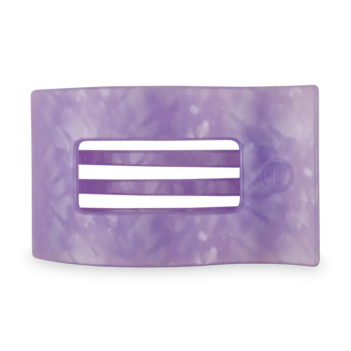 Large Flat Rectangle Hair Clip - Lavender Mist