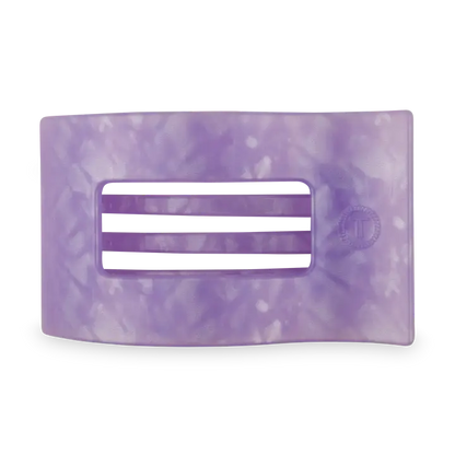 Large Flat Rectangle Hair Clip - Lavender Mist
