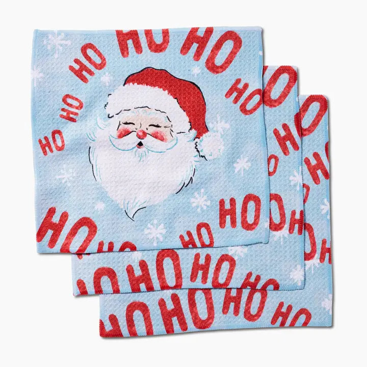 Merry Santa Claus Dishcloth Set - 3 CT