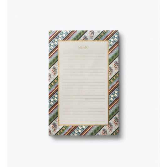 Memo Notepad - Paisley
