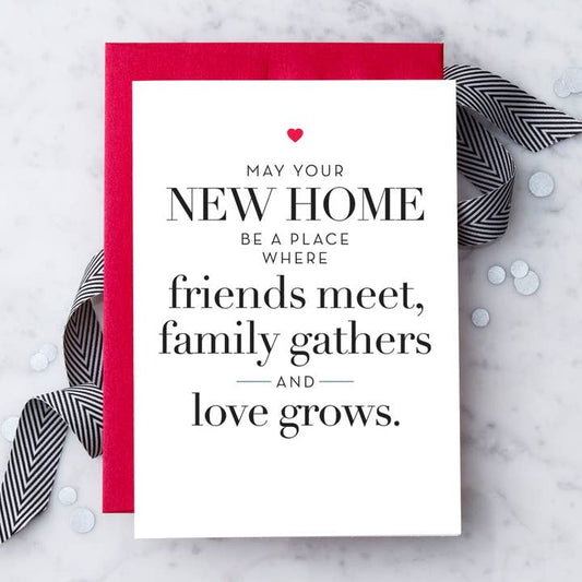 Greeting Card -  New Home