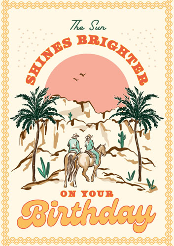 Greeting Card - Shine Brighter Birthday