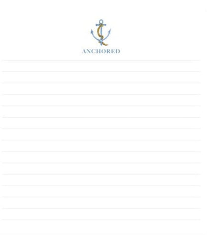 Covered Notepad - Anchored