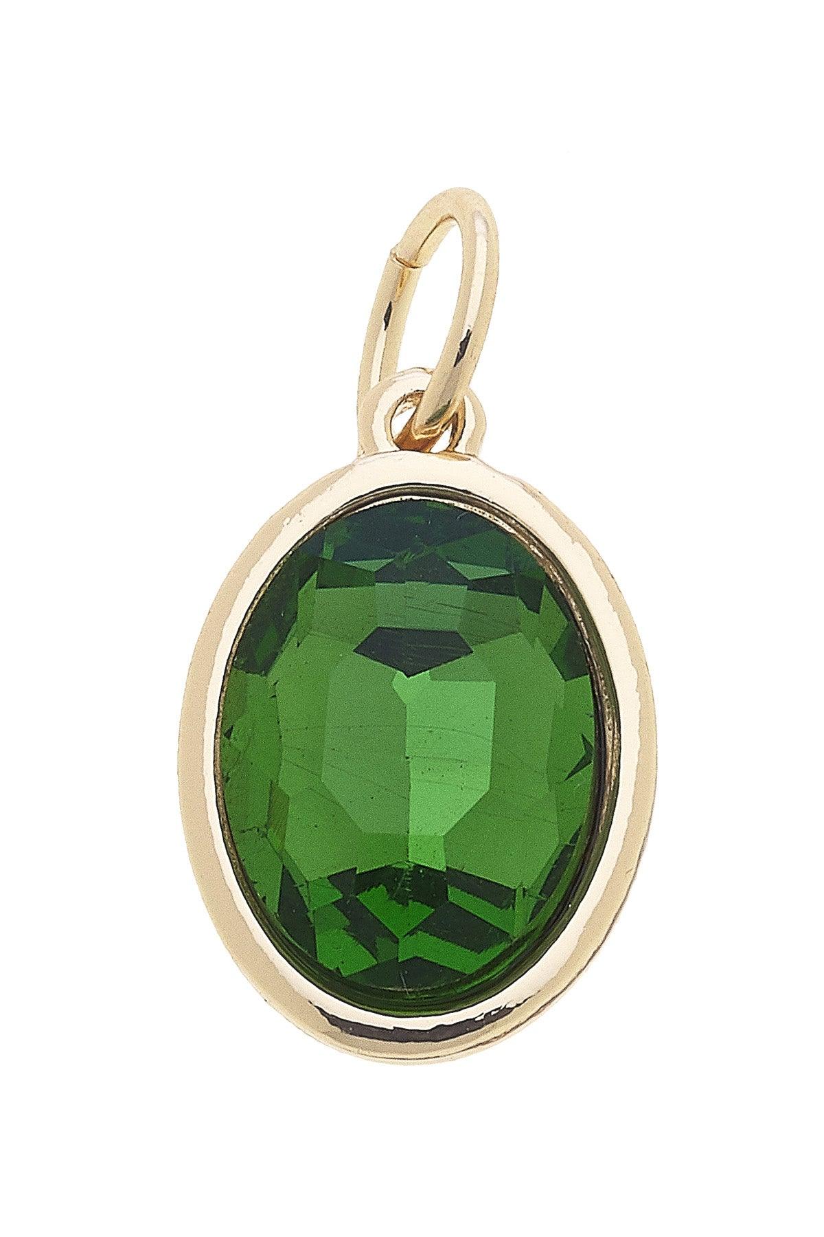 Birthstone Charm - August Peridot