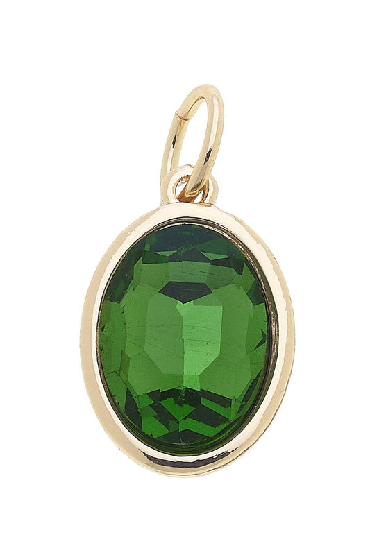 Birthstone Charm - August Peridot