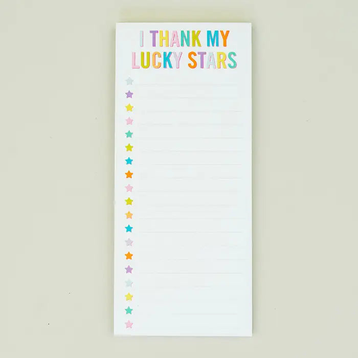 List Pad - Lucky Stars