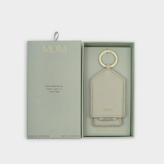 Hidden Photo Keyring - Mom - Green Mist