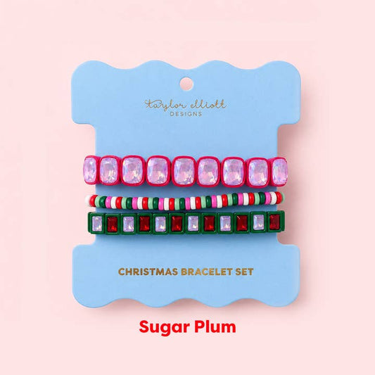 Christmas Bracelet Set - Sugar Plum