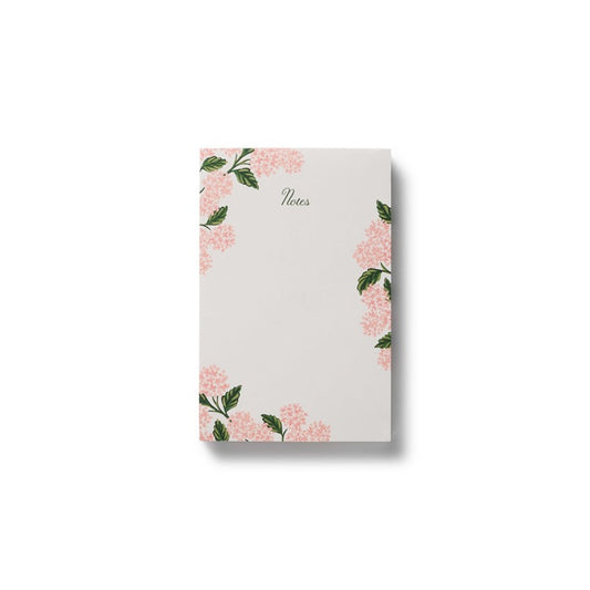 Notepad - Pink Hydrangea