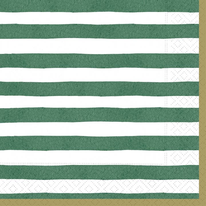 Luncheon Napkin - Bold Strokes Green