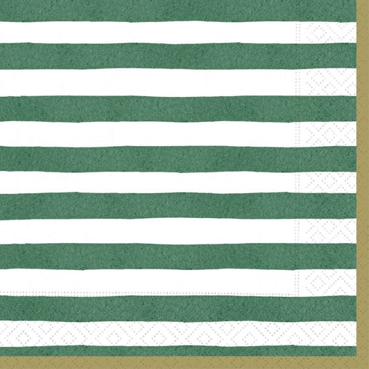 Luncheon Napkin - Bold Strokes Green