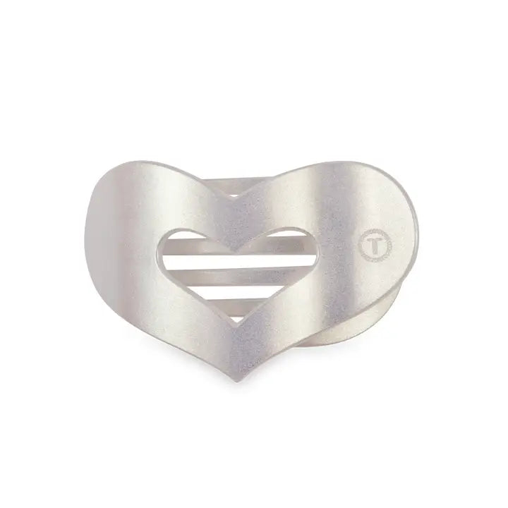 Heart Flat Clip - Mother of Pearl