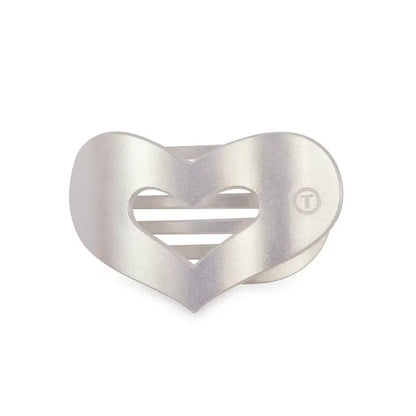 Heart Flat Clip - Mother of Pearl